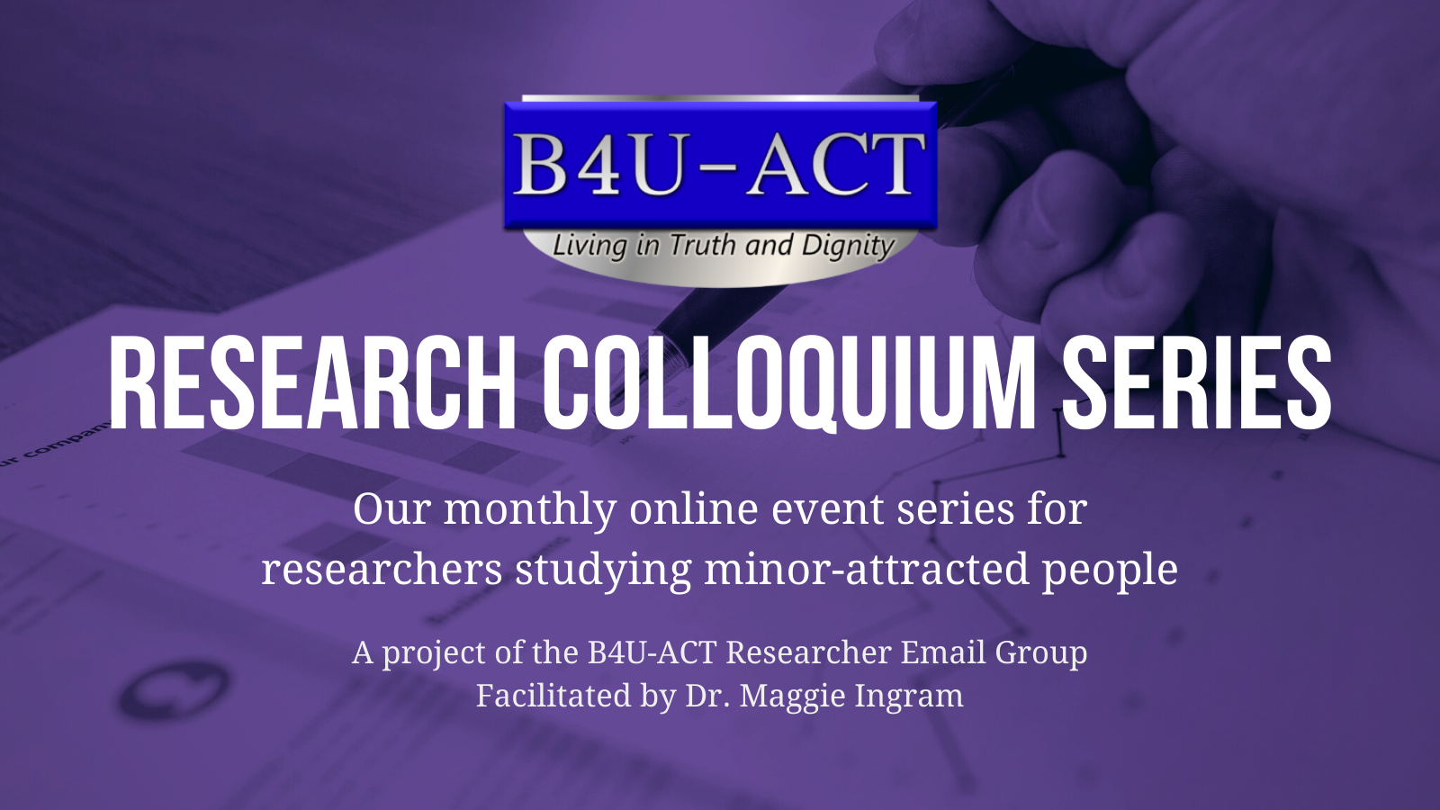 Research Colloquium Series - B4U-ACT